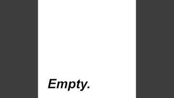 Empty. - I.