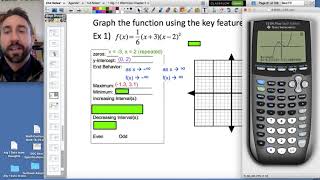 4.8 Video Notes: Graphing Polynomials