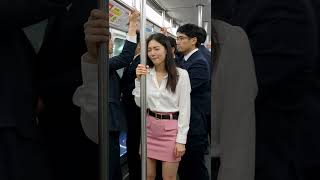 That Awkward Moment When Someone Touches Your Back On A Train