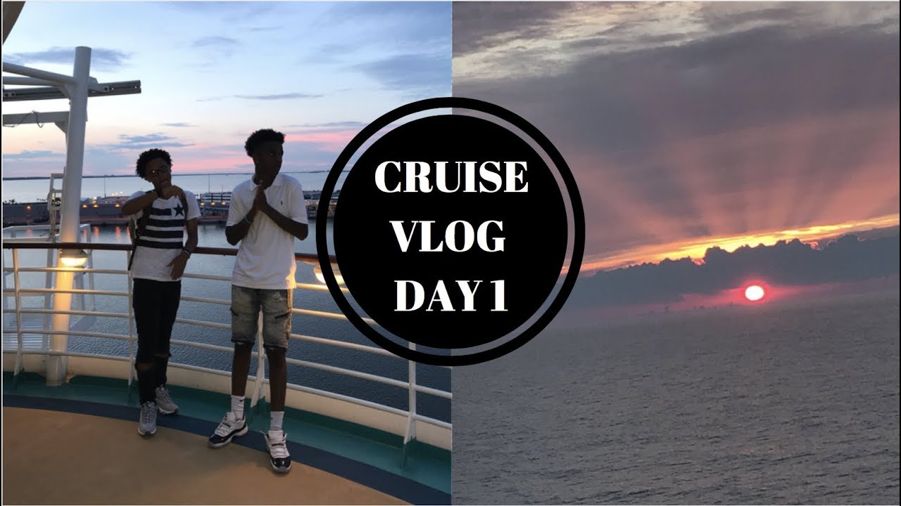 CRUISE VLOG | Day 1 - YouTube