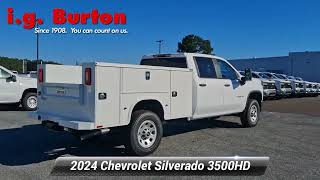 New 2024 Chevrolet Silverado 3500HD Work Truck, Berlin, MD B24-1607