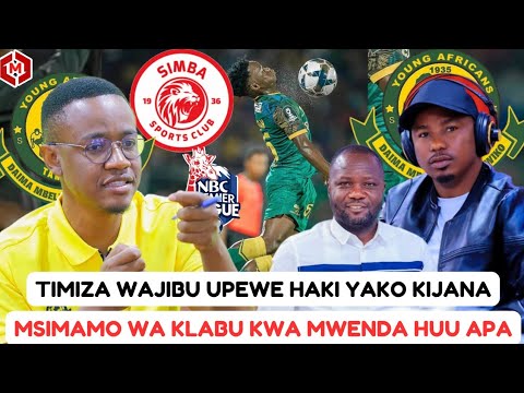 🚨uchambuzi wakina, Muendelezo ali kamwe akitoa msimamo wa klabu ya yanga kwa mwenda, ni balaa