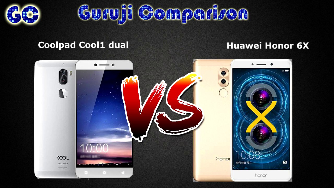 #3 Comparison of coolpad cool 1 vs honor 6x