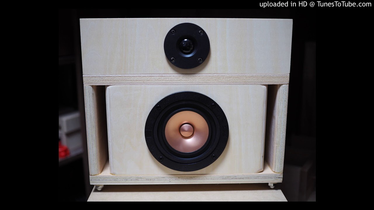 自作スピーカー MarkAudio CHR-70v3 + Dayton Audio TD20F-4 - YouTube