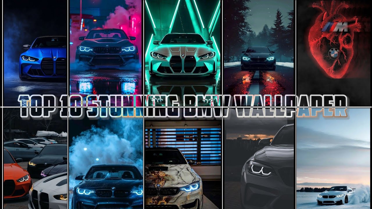 "Top BMW Wallpapers Collection | Stunning HD & 4K Images for Car Enthusiasts and BMW Fans" 