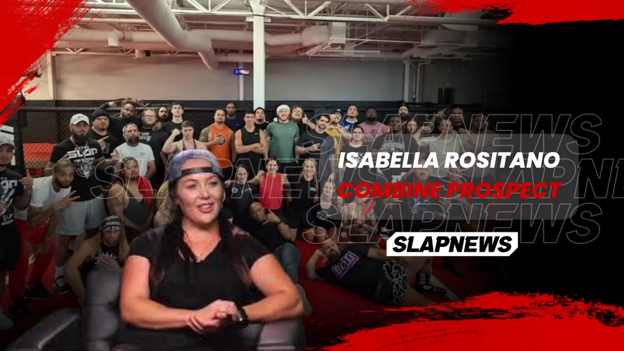 Power Slap Combine: Isabella Rositano Isn't Afraid To Put Her Chin On ...