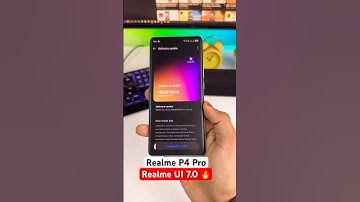 Realme P4 Pro Realme Ui 7.0 Android 16 Update