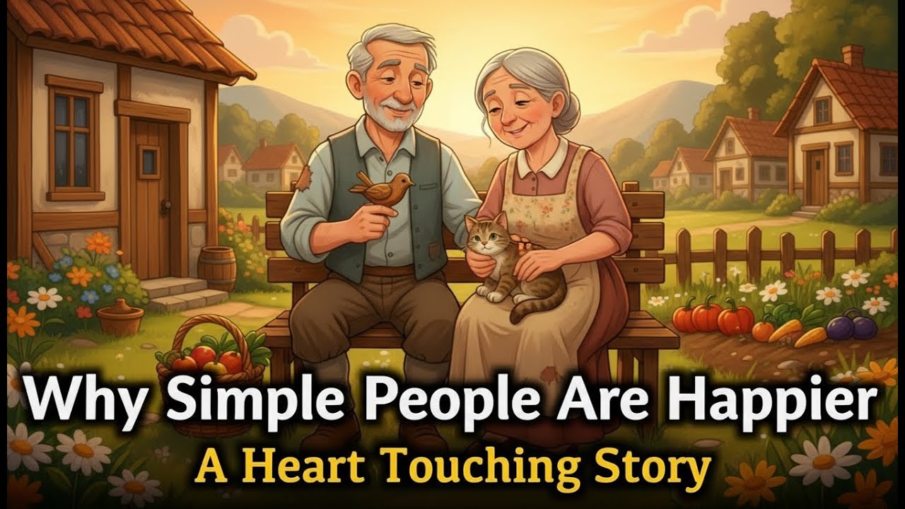 Why Simple People Are Happier | A Heart-Touching Moral Story