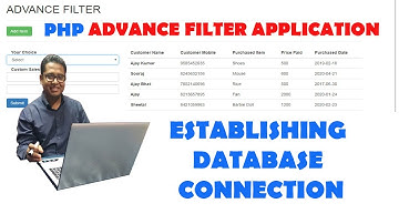 Establishing connection with MySQL database using PHP Part-3