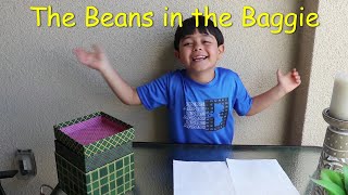 science  Experiment for kids- The beans in the Baggie!