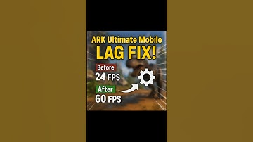 Boost Your FPS in ARK Mobile! (From 24 to 60 FPS) | ARK Ultimate Mobile LAG FIX #ark #shorts