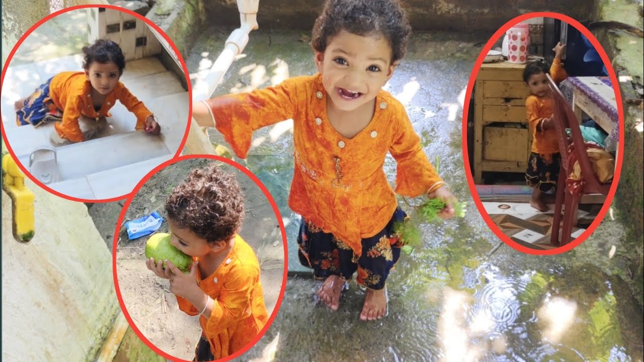 সোনা মা সারাদিন বাড়িতে কি কি করে। Free Motion By Rohan..