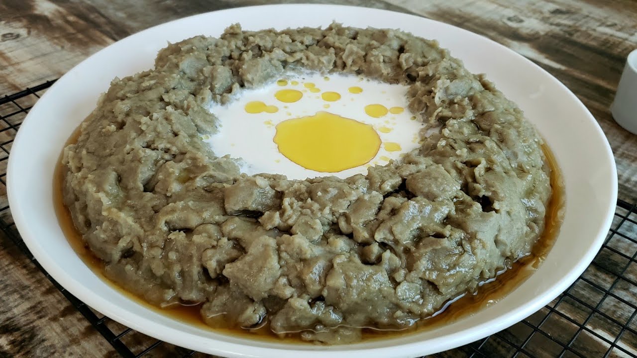 على طريقة عمتي الشجور التعزي عصيدة لذيذة ومشبعة🍯