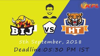 BIJ VS HT dream11 kpl semi final today 100% winnings screenshot 3