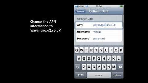 O2 - iPhone Pay and Go settings