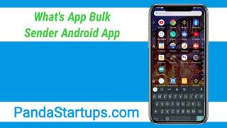 What's app Business Sender For Android | Features | Panda Startups screenshot 2