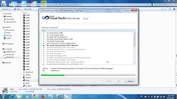 Hướng dẫn cài đặt visual studio 2010 full | Setup visual studio 2010 full