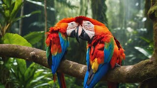 What kind of animals are tropical rainforest animals🦜🐒