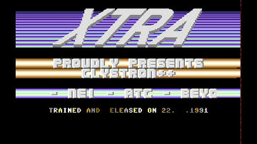 XTRA Intro - Commodore 64 - C64 - Clystron - Cracktro (PAL)