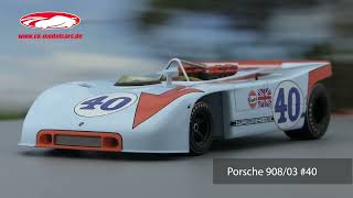 Miniature Spark 1:43 - Porsche 908/40 Gulf - Targa Florio 1970 - Rodriguez/Kinnunen