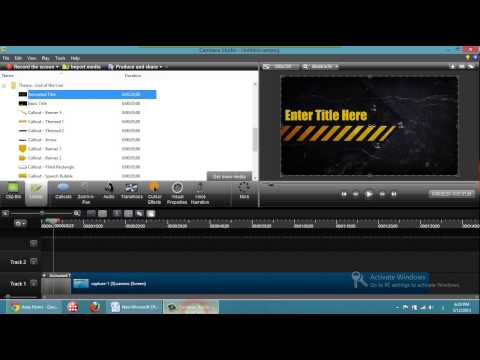 تفعيل برنامج techsmith | camtasia studio 8.x