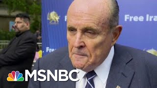 ‘It's Time For President Donald Trump To Throw Rudy From The Train’ | All In | MSNBC