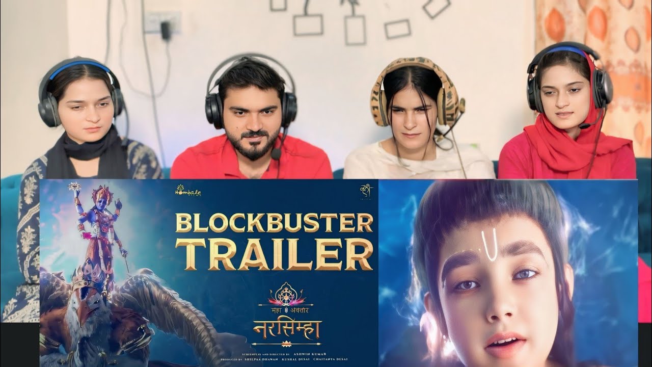 Mahavatar Narsimha Blockbuster Trailer Reaction | Ashwin Kumar, Hombale Films