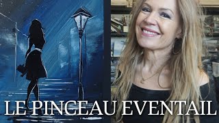 APPORTER DE LA LUMIÈRE GRÂCE AU PINCEAU EVENTAIL par Nelly LESTRADE 
