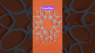 ❄️Snowflake#9❄️MAGICAL Instant Snowflakes in Just Seconds! | @sknurul4766SNKidsArtsandCarfts
