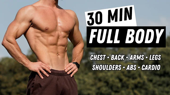 30 Min FULL BODY WORKOUT with WARM UP | No Equipment & No Repeat | Rowan Row thumbnail