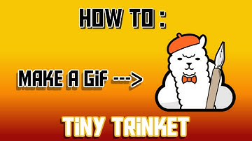 How to make a gif in firealpaca ( tutorial ) - Tiny Trinket