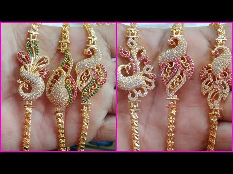 Latest 1 Gram Gold Side Pendant Thali Chains With Price || One Gram Moggapu  Chains