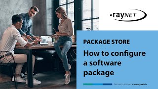 Package Store: How to configure a software package