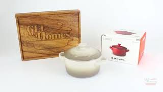 Unboxing Le Creuset's Stoneware Mini Round Cocotte (Nutmeg) Philippines