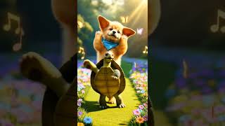 heart touching dog and turtle dance❤️#ai Profile