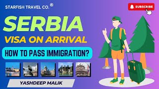 SERBIA Visa-on-Arrival PROCESS and HOW TO PASS IMMIGRATION (इमीग्रेशन कैसे पास करें )?