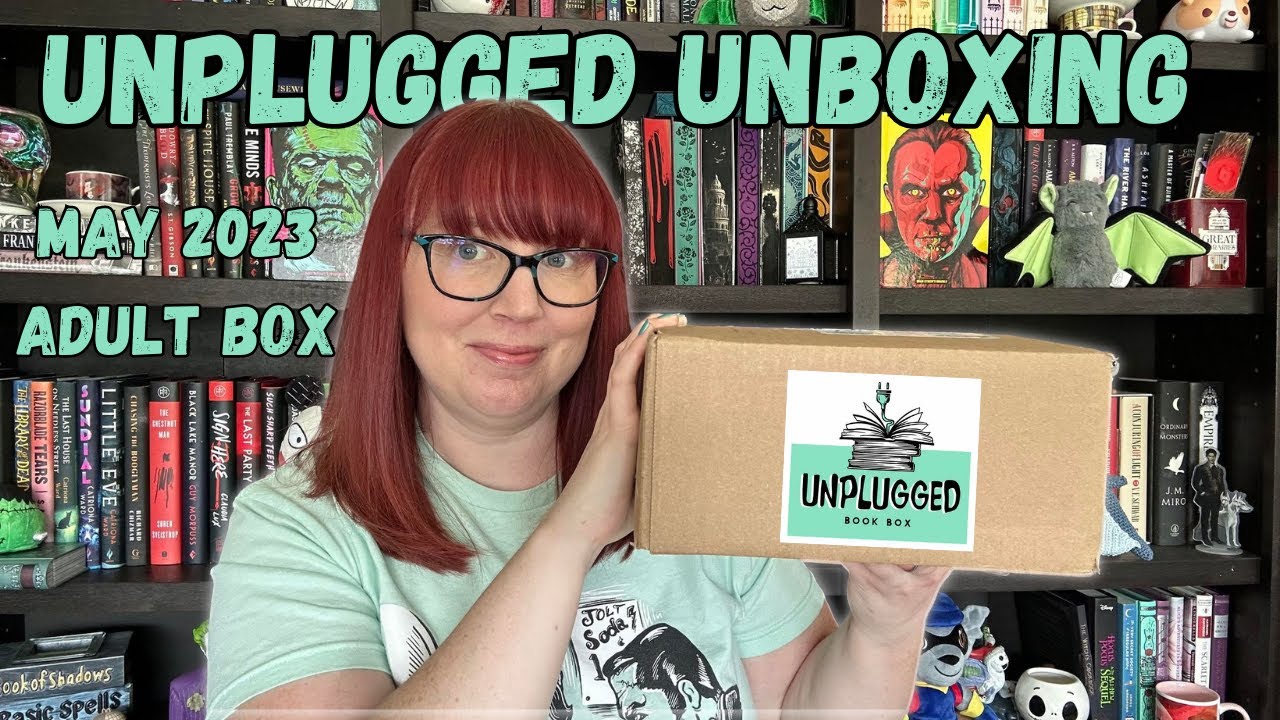 My last Unplugged book box May adult box YouTube