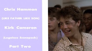 Kirk Cameron as Chris Hammon (Like Father Like Son 1987) Logoless Scenepack Part Two