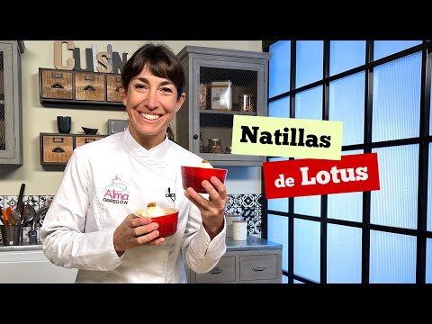 Natillas de galletas Lotus