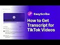 How to Extract Text from ANY TikTok Video[Fast &amp; FREE]