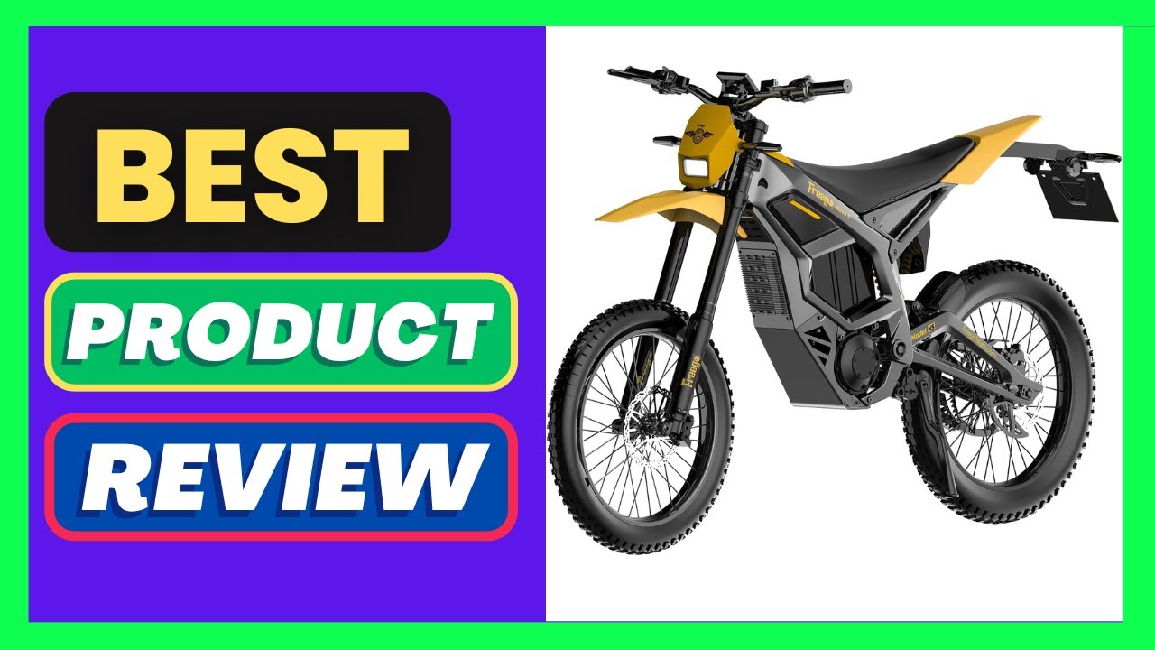 Freego Electric Dirt Bike,Mid-Drive Motor,72V/40AH/8000W(Peak),53MPH