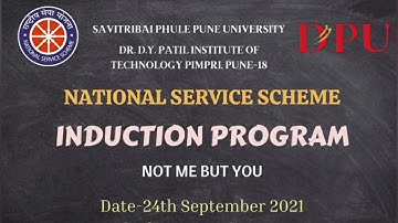 NSS Induction Program 2021-2022