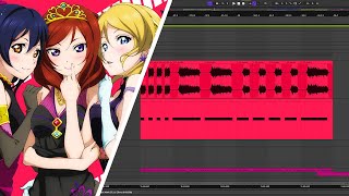 Making a Love Live dubstep remix in 2023 screenshot 3