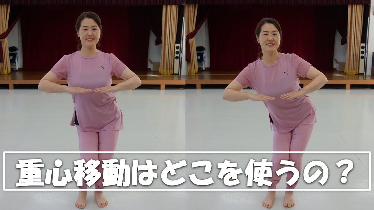 No.107  重心移動の練習法②　～重心移動はどこを使う？～