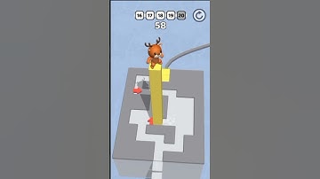 Stacky Dash game Android iOs Level 19 GamePlay #shorts