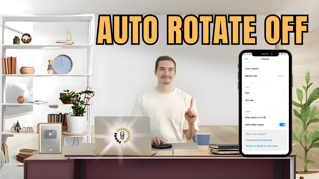 How to Turn Off Auto Rotate on Android