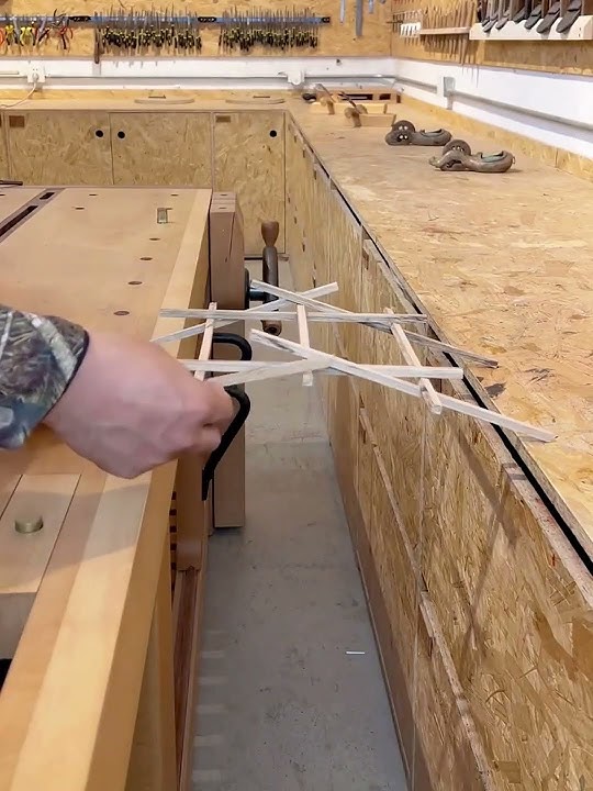 Load bearing arch bridge model