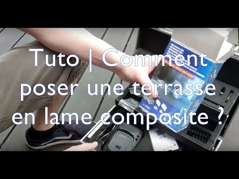 Tuto |Comment poser une terrasse en lame composite ?