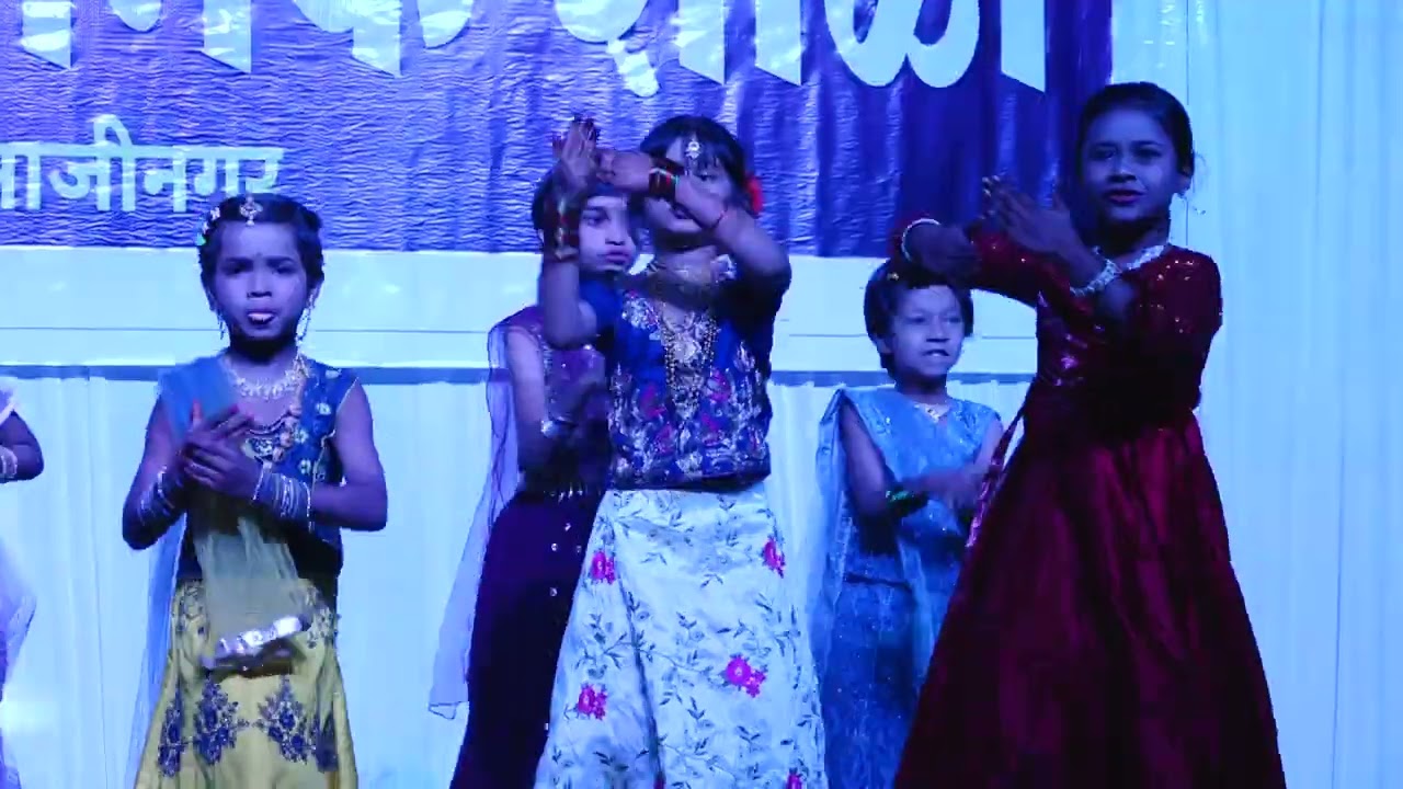 चिऊताई चिऊ माझ्या अंगणात ये नृत्य|Chiu tai chiu majhya anganat ye kids dance#AnnualFunction