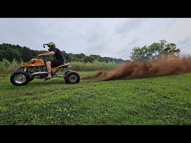 Testing SMALL Bore & BIG Bore pipes on my 521 SuperCub Banshee